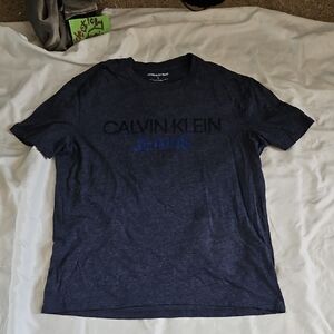 Calvin Klein Men's Dark Blue Tee